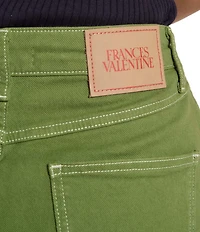 FRANCES VALENTINE Ace Denim Wide Leg Jeans