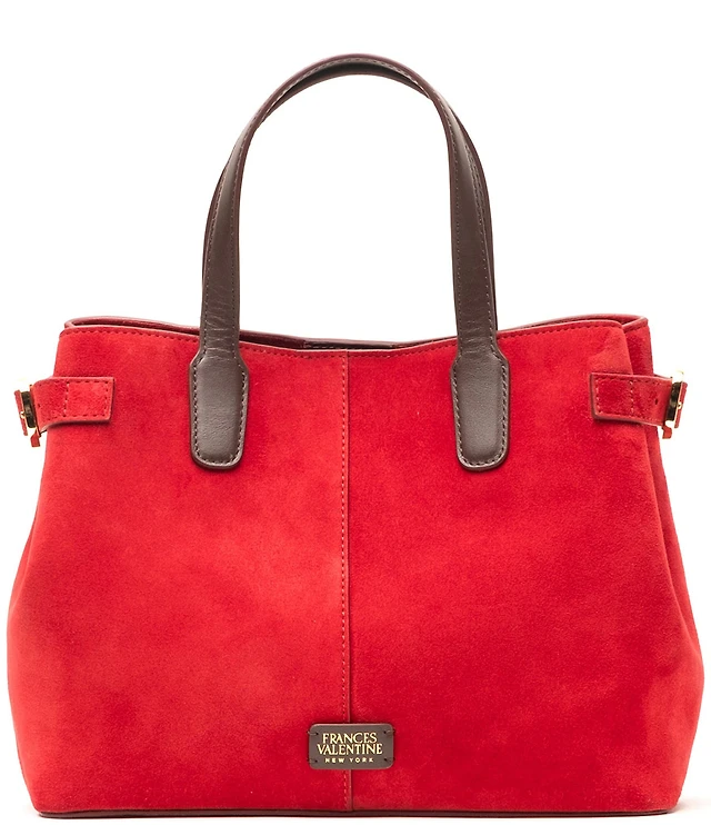 FRANCES VALENTINE Amalie Suede Tote Bag Brazos Mall