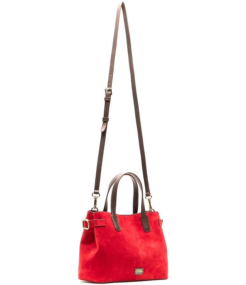 FRANCES VALENTINE Amalie Suede Tote Bag
