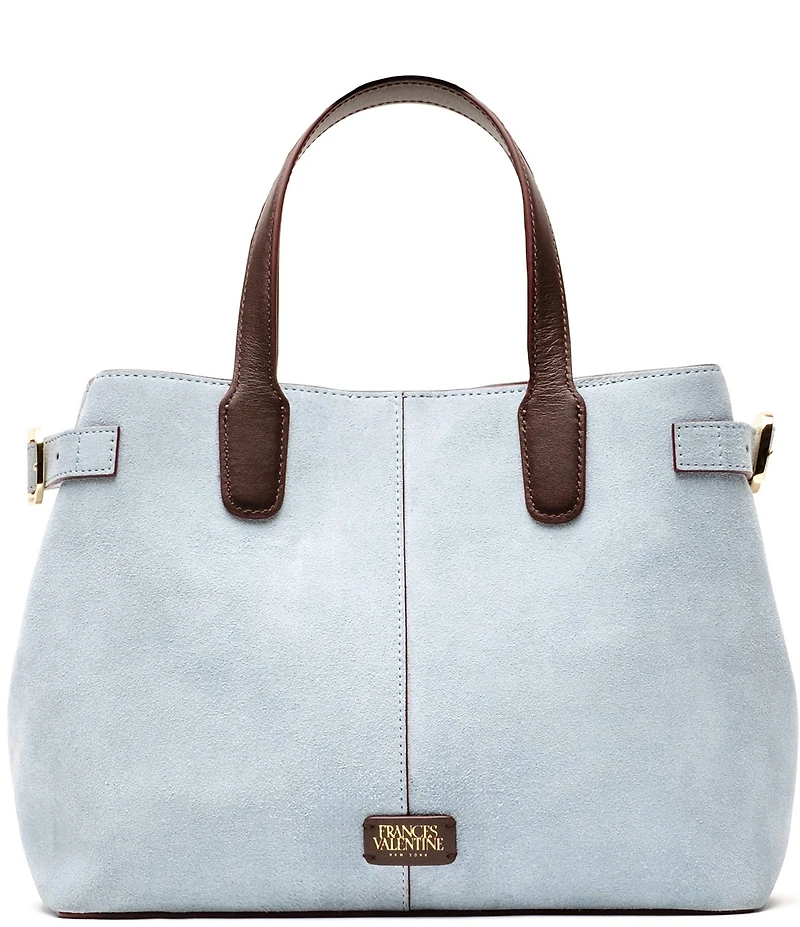 FRANCES VALENTINE Amalie Suede Tote Bag
