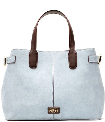 FRANCES VALENTINE Amalie Suede Tote Bag