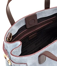 FRANCES VALENTINE Amalie Suede Tote Bag