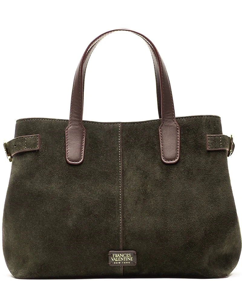 FRANCES VALENTINE Amalie Suede Tote Bag