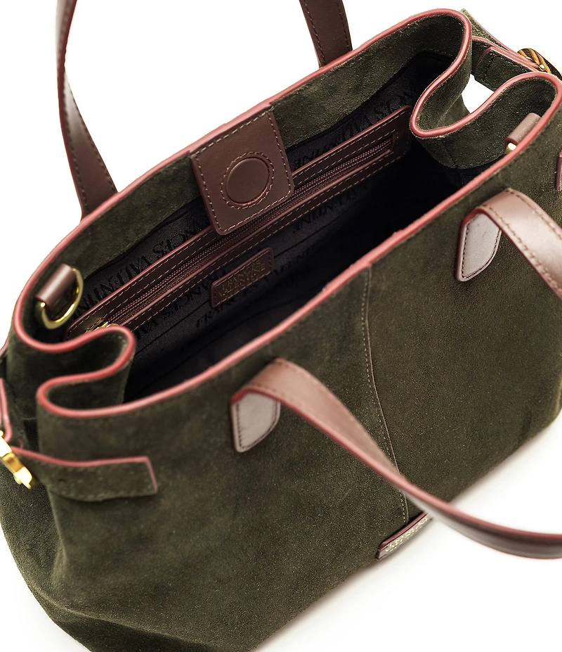 FRANCES VALENTINE Amalie Suede Tote Bag