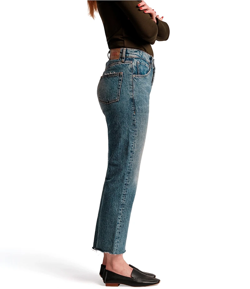 FRANCES VALENTINE Andy Denim Mid-Rise Boyfriend Jeans