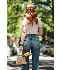 FRANCES VALENTINE Andy Denim Mid-Rise Boyfriend Jeans