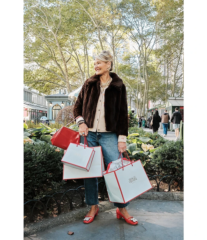 FRANCES VALENTINE Bouquet Wild Tulip Wool Knit Blend Crew Neck Long Sleeve Patch Pocket Cardigan