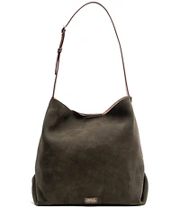 FRANCES VALENTINE Brynn Suede Hobo Shoulder Bag