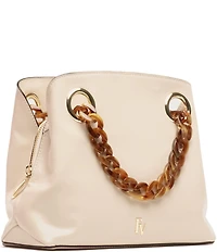 FRANCES VALENTINE Crinkled Leather Skip Tote Bag