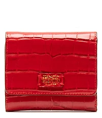 FRANCES VALENTINE Croc Embossed Perfect Wallet