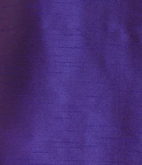 FRANCES VALENTINE Diplomat Dupioni Mock Neck Sleeveless Dress