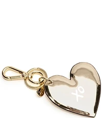 FRANCES VALENTINE FV Logo Heart Keychain