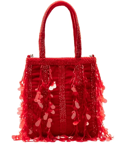 FRANCES VALENTINE Gatsby Sequin Party Mini Tote Bag