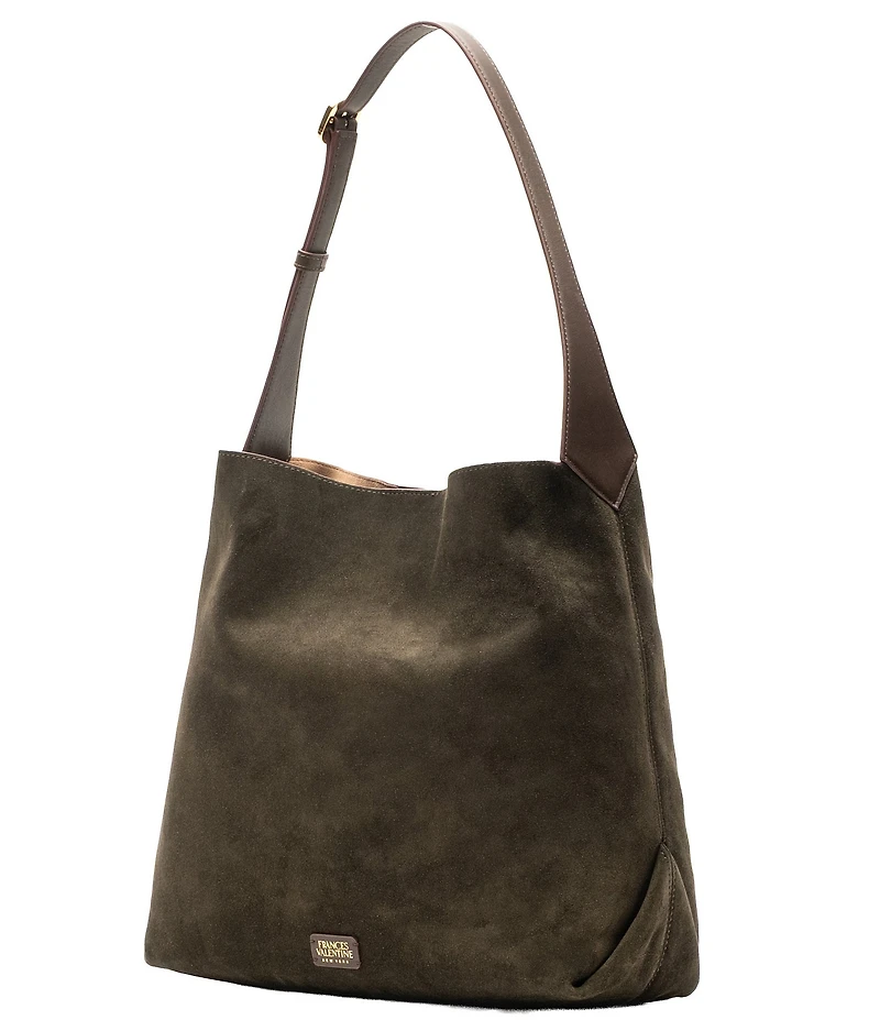 FRANCES VALENTINE Hunter Suede Tote Bag