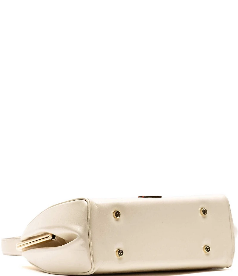 FRANCES VALENTINE Katherine Crinkled Leather Frame Bag