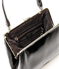 FRANCES VALENTINE Katherine Crinkled Leather Frame Bag