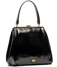 FRANCES VALENTINE Katherine Crinkled Leather Frame Bag