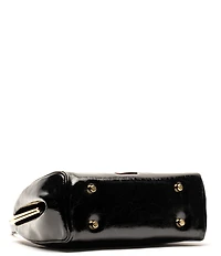 FRANCES VALENTINE Katherine Crinkled Leather Frame Bag