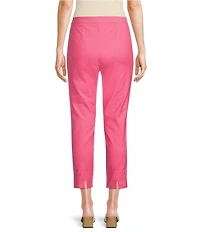 FRANCES VALENTINE Lucy Stretch Cotton High Rise Slim Leg Pants