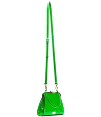 FRANCES VALENTINE Lulu Patent Frame Shoulder Bag