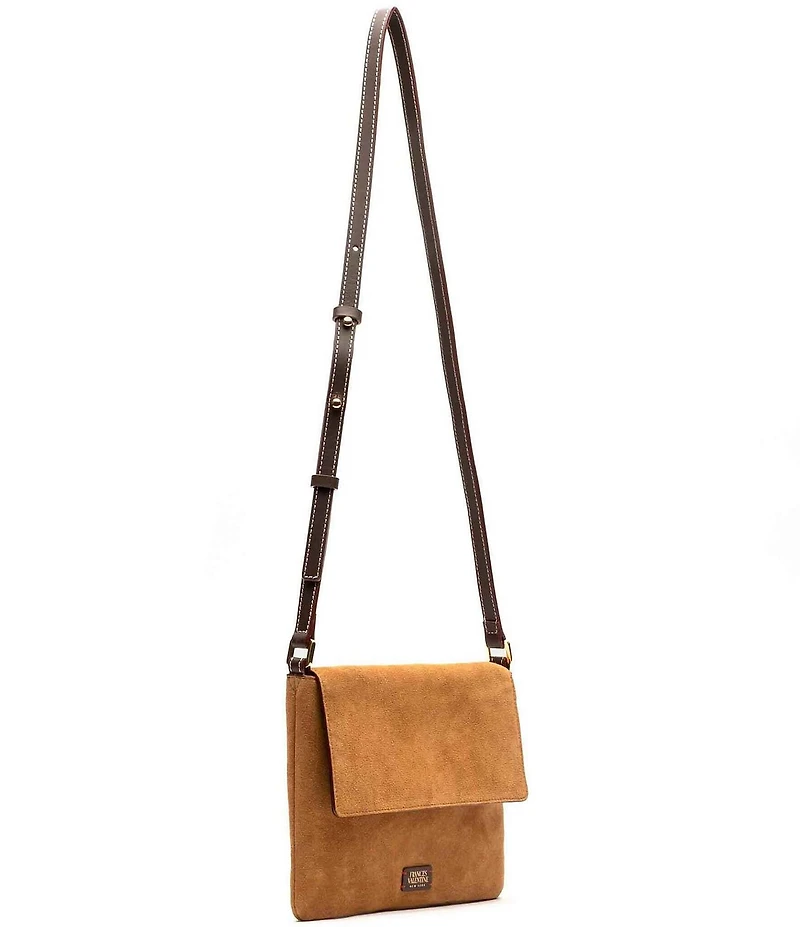 FRANCES VALENTINE Maggie Suede Crossbody Bag