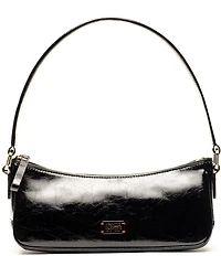 FRANCES VALENTINE Mia Crinkled Leather Shoulder Bag