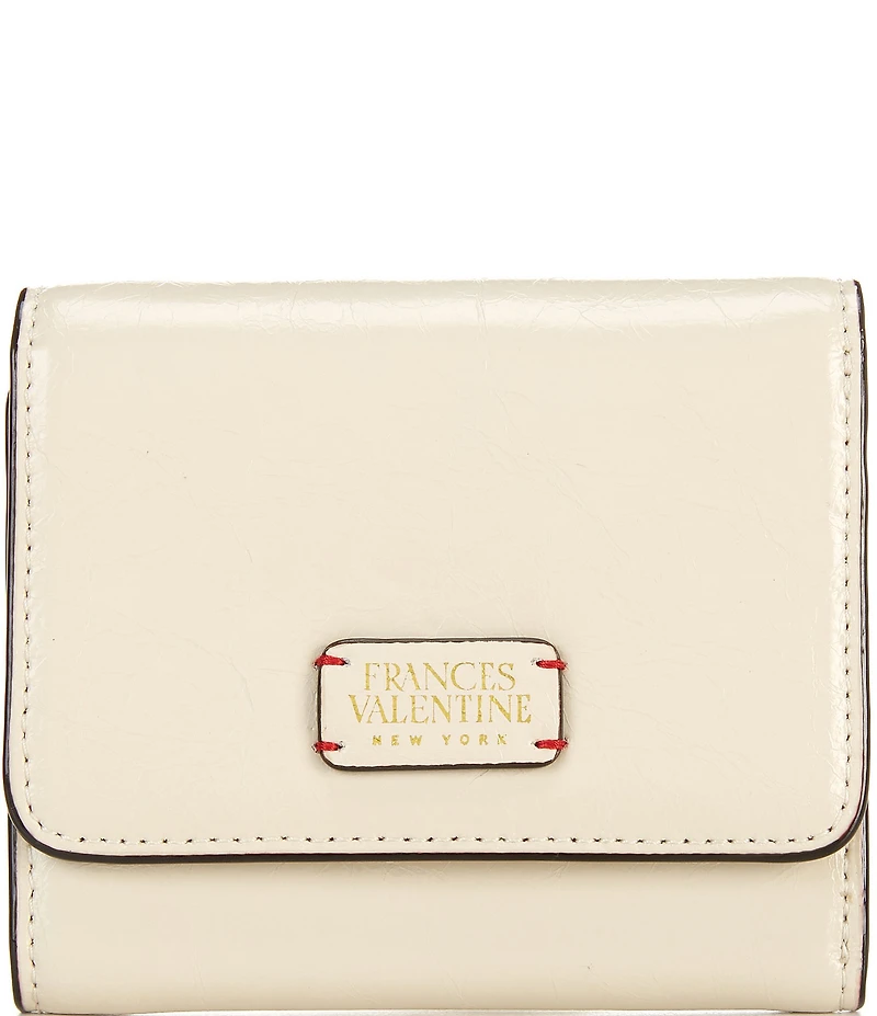 FRANCES VALENTINE Perfect Crinkle Leather Wallet