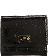 FRANCES VALENTINE Perfect Crinkle Leather Wallet