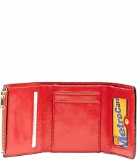 FRANCES VALENTINE Perfect Crinkle Leather Wallet