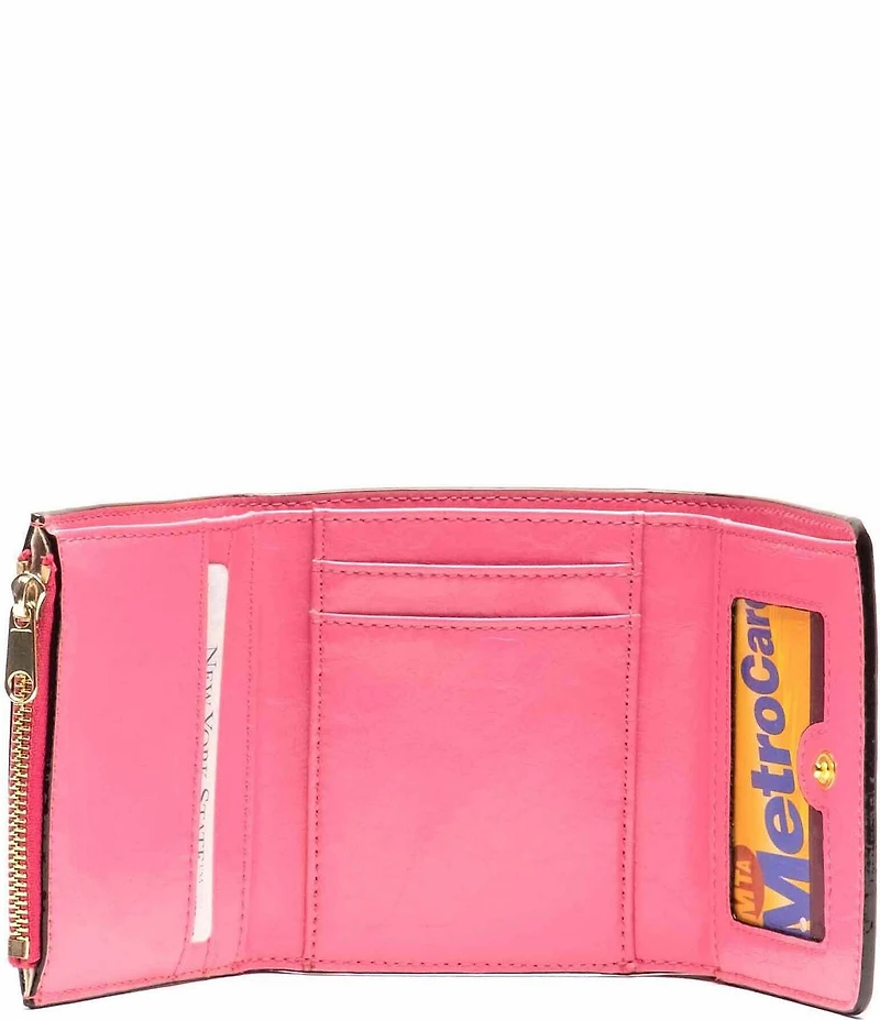 FRANCES VALENTINE Perfect Crinkle Leather Wallet