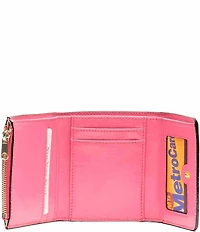 FRANCES VALENTINE Perfect Crinkle Leather Wallet