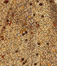 FRANCES VALENTINE Peyton Sequin Boat Neck Short Sleeve Swing Jacket