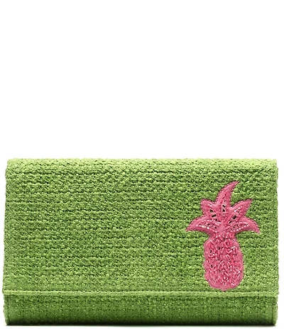 FRANCES VALENTINE Pineapple Tweed Clutch