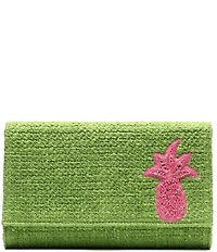FRANCES VALENTINE Pineapple Tweed Clutch