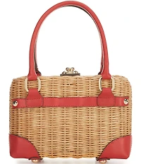 FRANCES VALENTINE Resort Lady Basket Bag