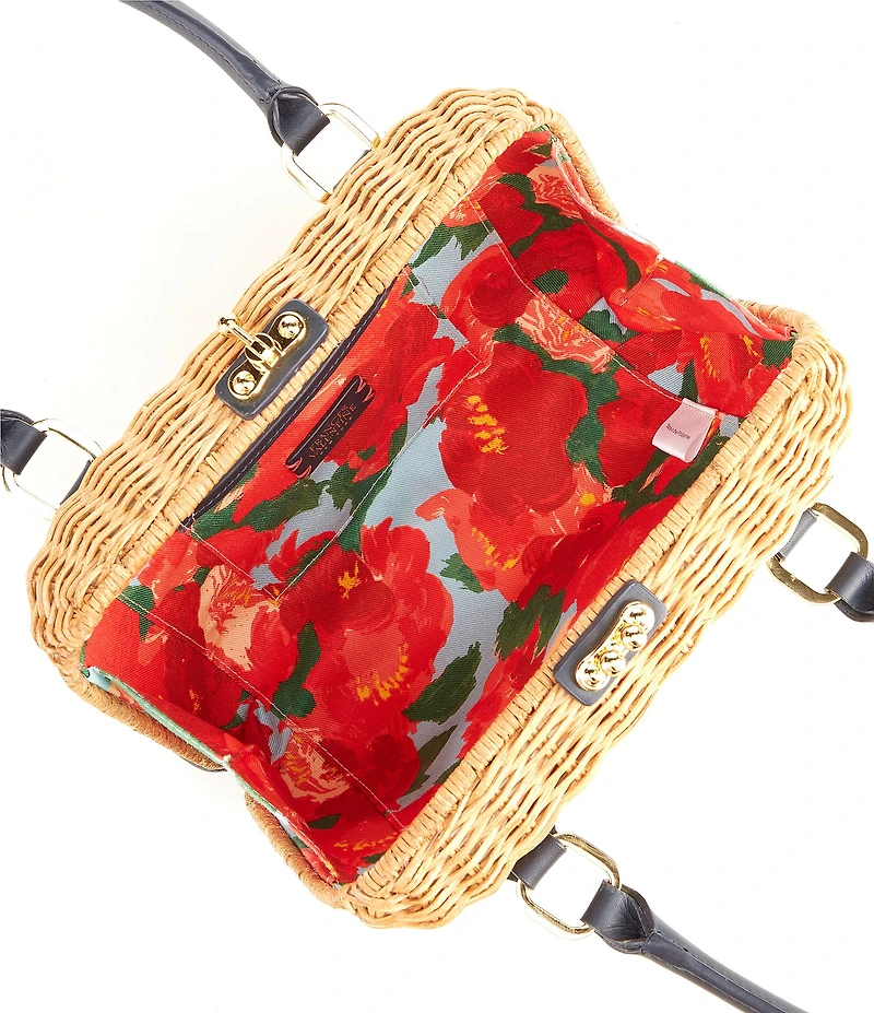 FRANCES VALENTINE Resort Lady Basket Bag