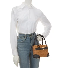 FRANCES VALENTINE Resort Lady Basket Bag