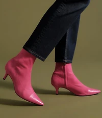FRANCES VALENTINE Serena Stretch Suede Booties