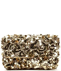 FRANCES VALENTINE Stardust Sequin Shoulder Clutch Bag