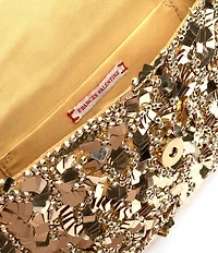 FRANCES VALENTINE Stardust Sequin Shoulder Clutch Bag