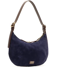 FRANCES VALENTINE Starr Suede Hobo Shoulder Bag