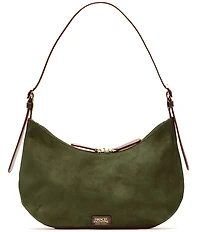 FRANCES VALENTINE Starr Suede Hobo Shoulder Bag