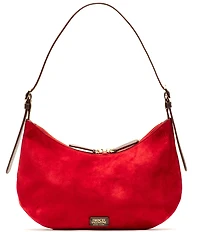 FRANCES VALENTINE Starr Suede Hobo Shoulder Bag