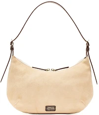 FRANCES VALENTINE Starr Suede Hobo Shoulder Bag