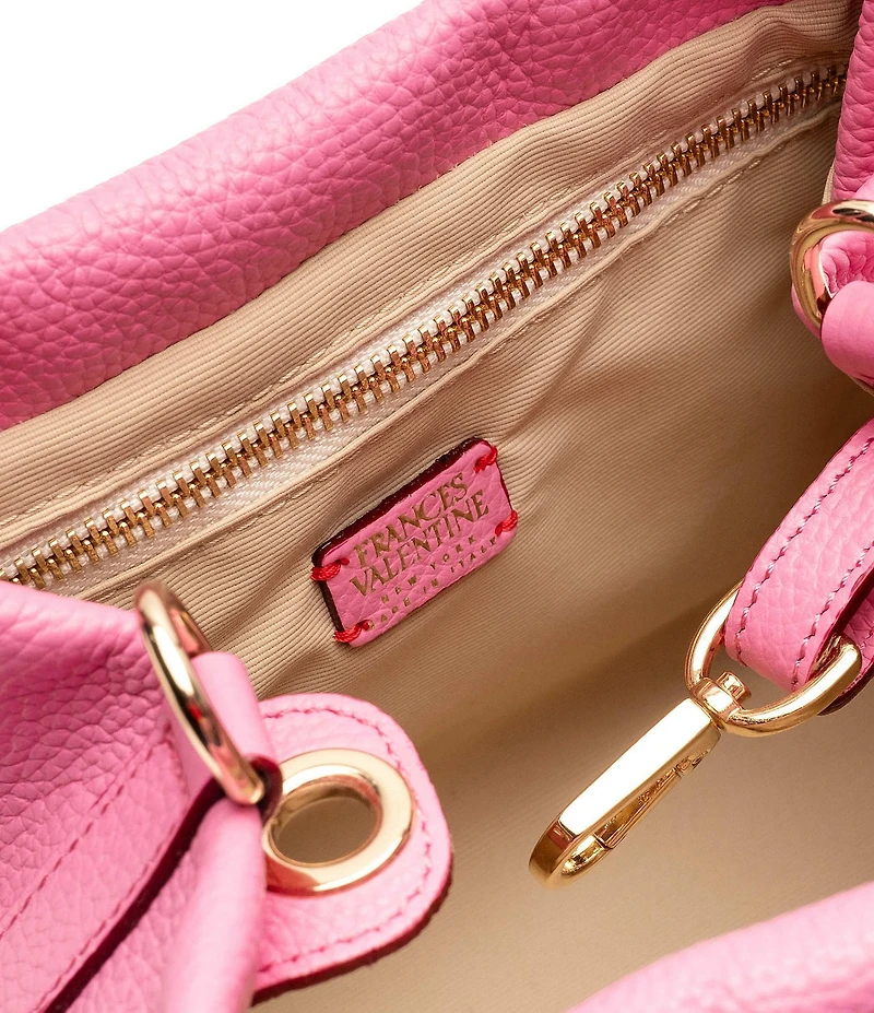 FRANCES VALENTINE Sweet Pea Mini Slouchy Top Handle Satchel Bag