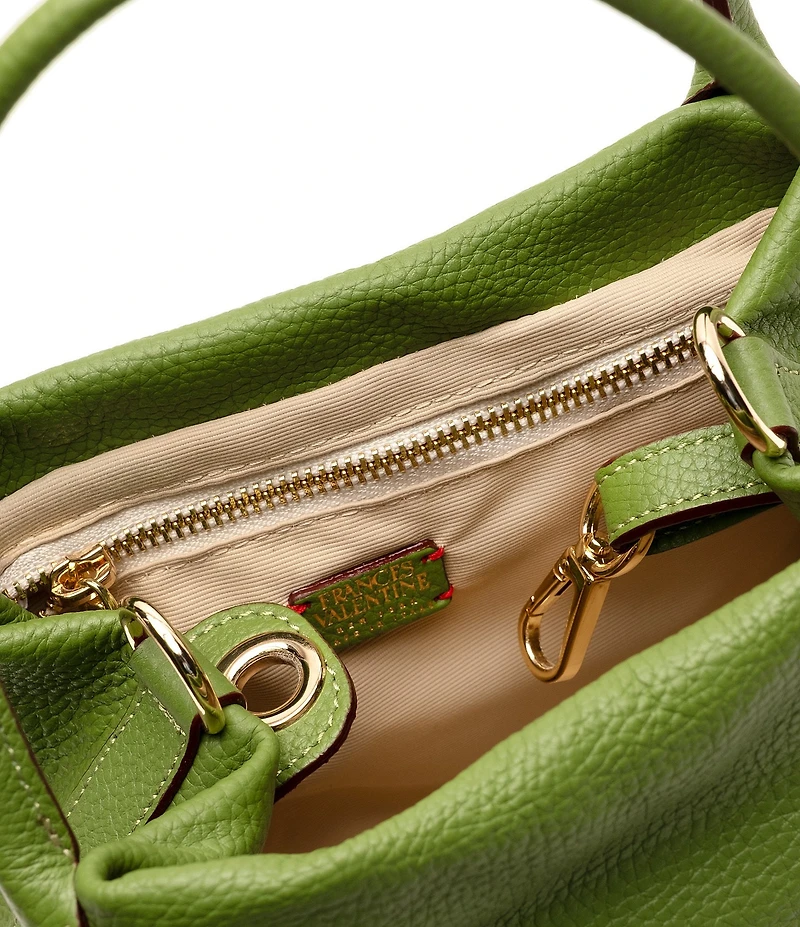 FRANCES VALENTINE Sweet Pea Teeny Top Handle Bucket Bag