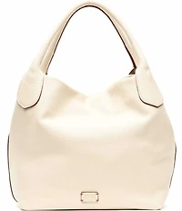 FRANCES VALENTINE Sweet Pea Tumbled Leather Slouchy Satchel Bag