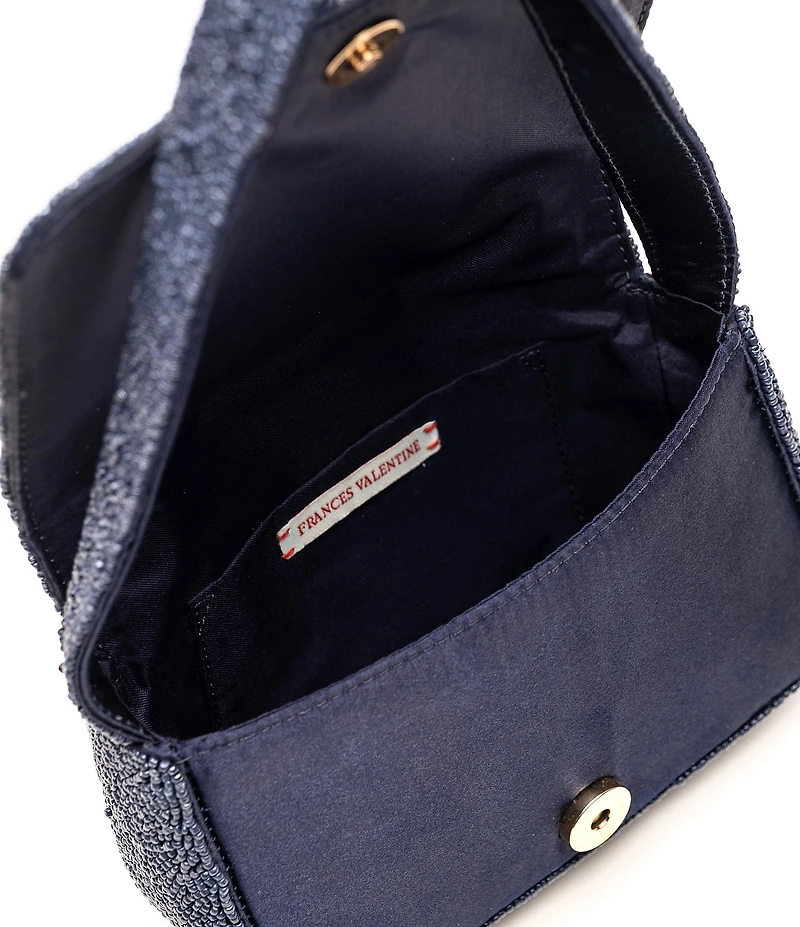 FRANCES VALENTINE Tini Beaded Shoulder Bag