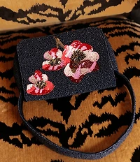 FRANCES VALENTINE Tini Beaded Shoulder Bag