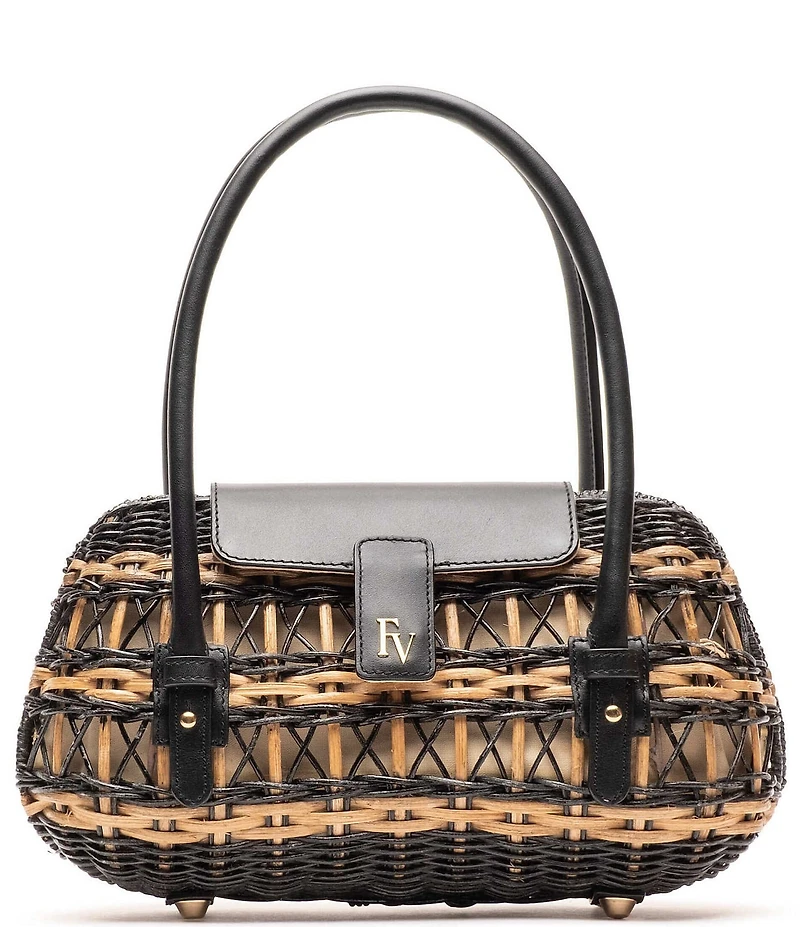 FRANCES VALENTINE Tweety Straw Basket Bag